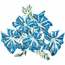 Flowers And Tree Embroidery Design 2 Flowers And Tree Embroidery Design 2